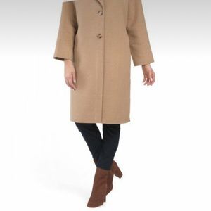 Rebecca Minkoff NWT Camel Minimalist Coat